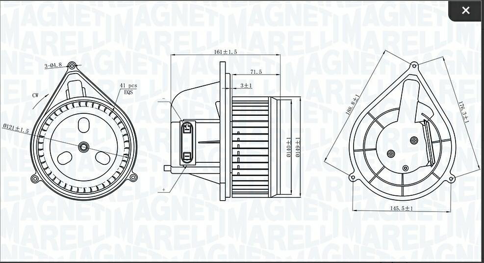 Articolo Y48Q6 - VENTOLA ABITACOLO FIAT DUCATO (244_)
