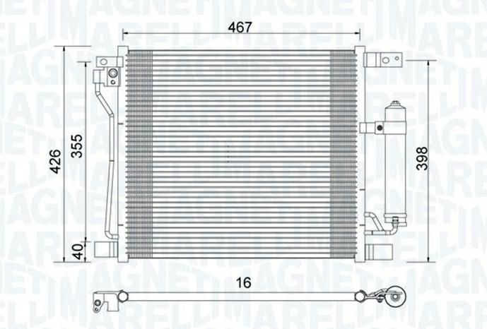 Articolo YRTF0 - CONDENSATORE NISSAN NISSAN JUKE 1.6 10-