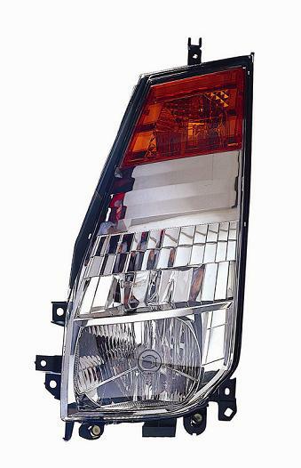Articolo Z3BTG - FARO DX H4 PRED REG EL IND DIREZ ARANCIO NISSAN CABSTAR 10/06>