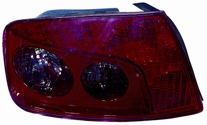 Articolo Z44QZ - GR OTTICO P/SX FUME' ROSSO PEUG 407 01/04>