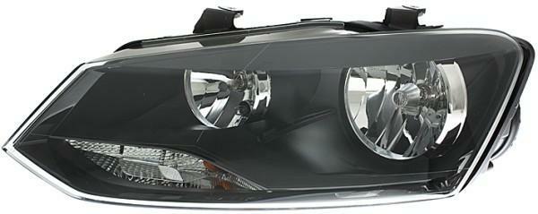 Articolo Z7263 - FARO SX 2H7 C/MOT EL VW POLO 09/09> MASCHERINA NERA