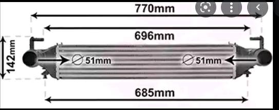 Articolo ZQVR1 - INTERCOOLER FIAT 500X (334_) / JEEP