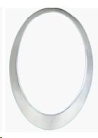 Articolo ZT4KB - CORNICE CROM FARO SX MINI COOPER/ONE 09/01>06/06