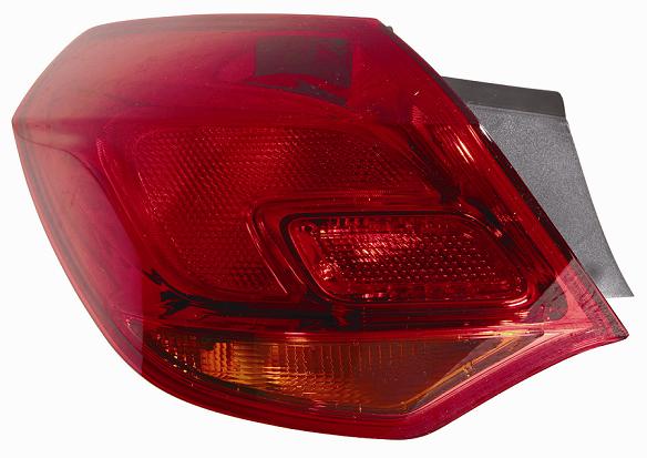 Articolo ZZ9FF - GR OTTICO P/SX EST ROSSO OPEL ASTRA J 5P 01/10>