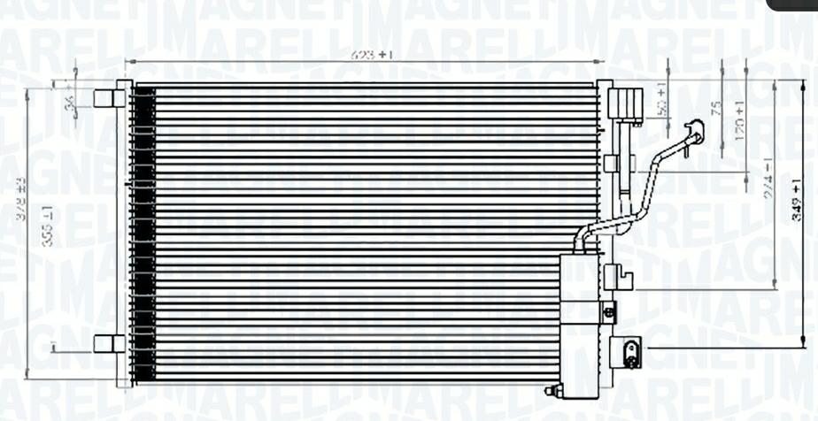 Articolo ZZBG0 - CONDENSATORE NISSAN
